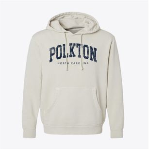 Polkton North Carolina Urban Vibe Pigment-Dyed Hoodie
