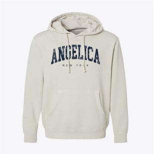 Angelica New York Urban Vibe Pigment-Dyed Hoodie