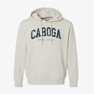 Caroga New York Urban Vibe Pigment-Dyed Hoodie