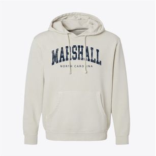 Marshall North Carolina Urban Vibe Pigment-Dyed Hoodie
