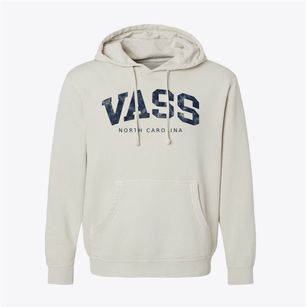 Vass North Carolina Urban Vibe Pigment-Dyed Hoodie