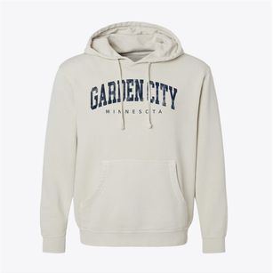 Garden City Minnesota Urban Vibe Pigment-Dyed Hoodie