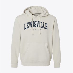 Lewisville Texas Urban Vibe Pigment-Dyed Hoodie