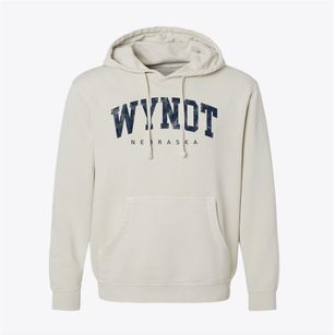 Wynot Nebraska Urban Vibe Pigment-Dyed Hoodie