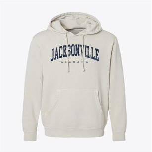 Jacksonville Alabama Urban Vibe Pigment-Dyed Hoodie