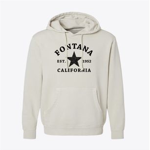 Fontana California Star Pigment-Dyed Hoodie