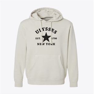 Ulysses New York Star Pigment-Dyed Hoodie