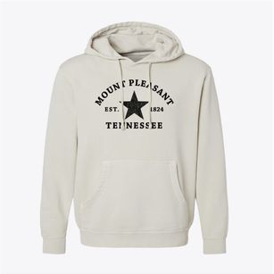 Mount Pleasant Tennessee Star Pigment-Dyed Hoodie