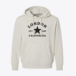 London California Star Pigment-Dyed Hoodie