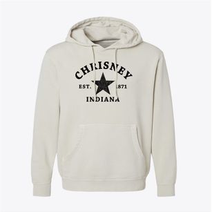 Chrisney Indiana Star Pigment-Dyed Hoodie