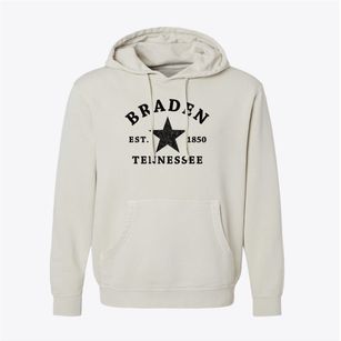 Braden Tennessee Star Pigment-Dyed Hoodie