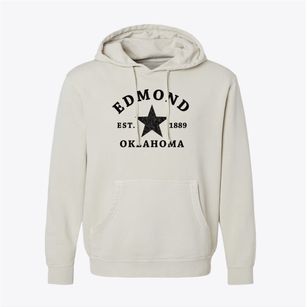 Edmond Oklahoma Star Pigment-Dyed Hoodie