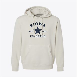 Kiowa Colorado Star Pigment-Dyed Hoodie