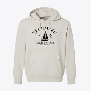 Tecumseh Oklahoma Yacht Club Pigment-Dyed Hoodie