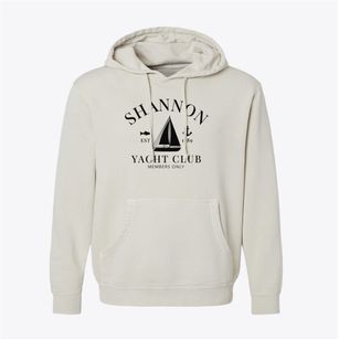 Shannon North Carolina Yacht Club Pigment-Dyed Hoodie