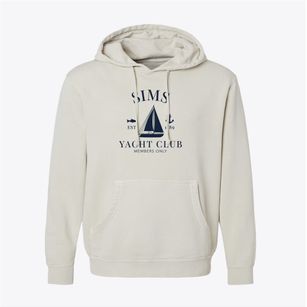 Sims North Carolina Yacht Club Pigment-Dyed Hoodie