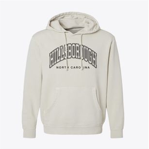 Hillsborough North Carolina Inline Pigment-Dyed Hoodie