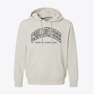 Cullowhee North Carolina Inline Pigment-Dyed Hoodie