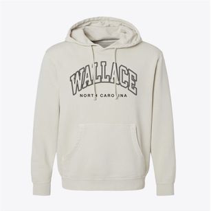 Wallace North Carolina Inline Pigment-Dyed Hoodie