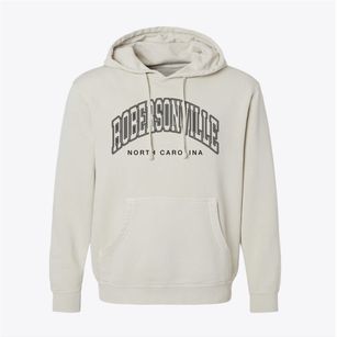 Robersonville North Carolina Inline Pigment-Dyed Hoodie