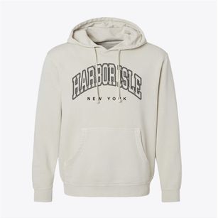 Harbor Isle New York Inline Pigment-Dyed Hoodie