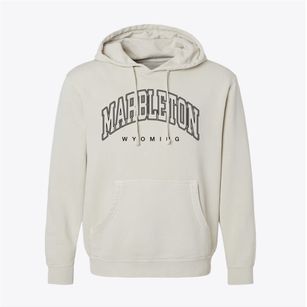 Marbleton Wyoming Inline Pigment-Dyed Hoodie