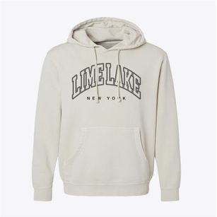 Lime Lake New York Inline Pigment-Dyed Hoodie