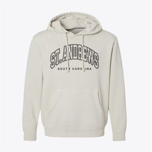 St. Andrews South Carolina Inline Pigment-Dyed Hoodie