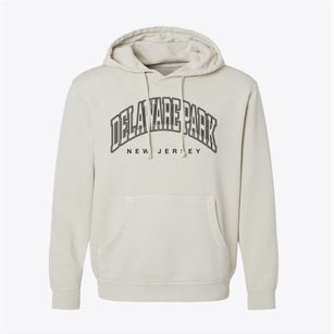 Delaware Park New Jersey Inline Pigment-Dyed Hoodie