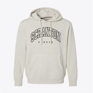 Scranton Kansas Inline Pigment-Dyed Hoodie