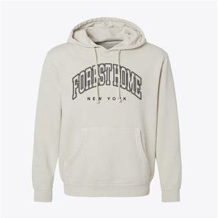 Forest Home New York Inline Pigment-Dyed Hoodie