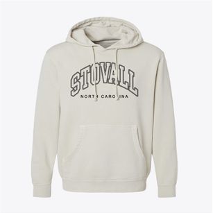 Stovall North Carolina Inline Pigment-Dyed Hoodie