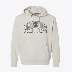 Lumber Bridge North Carolina Inline Pigment-Dyed Hoodie