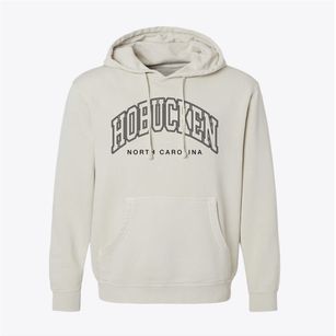Hobucken North Carolina Inline Pigment-Dyed Hoodie