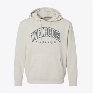 Weirgor Wisconsin Inline Pigment-Dyed Hoodie