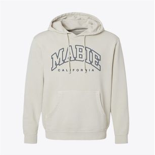 Mabie California Inline Pigment-Dyed Hoodie