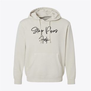 Steep Pines Fork North Carolina Freestyle Pigment-Dyed Hoodie