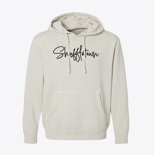 Shuffletown North Carolina Freestyle Pigment-Dyed Hoodie