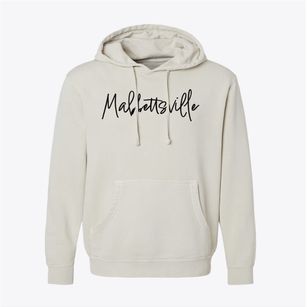 Mabbettsville New York Freestyle Pigment-Dyed Hoodie