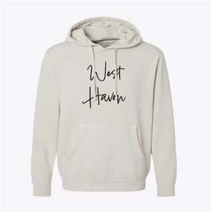 West Haven Connecticut Freestyle Pigment-Dyed Hoodie