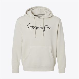 Farmington New Mexico Freestyle Pigment-Dyed Hoodie