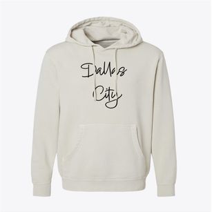 Dallas City Illinois Freestyle Pigment-Dyed Hoodie