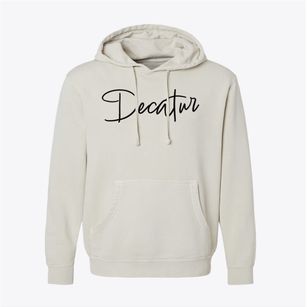 Decatur New York Freestyle Pigment-Dyed Hoodie
