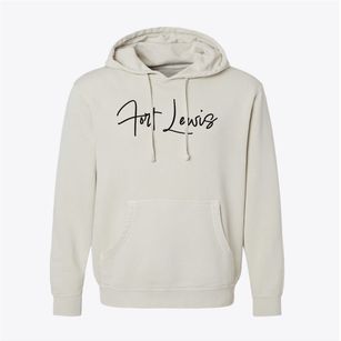 Fort Lewis Washington Freestyle Pigment-Dyed Hoodie
