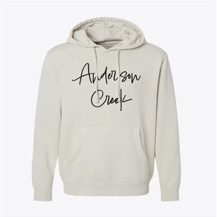 Anderson Creek North Carolina Freestyle Pigment-Dyed Hoodie