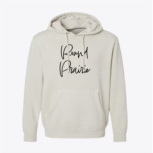 Round Prairie Texas Freestyle Pigment-Dyed Hoodie