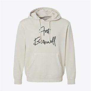 Fort Barnwell North Carolina Freestyle Pigment-Dyed Hoodie