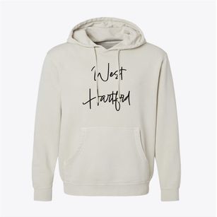 West Hartford Connecticut Freestyle Pigment-Dyed Hoodie