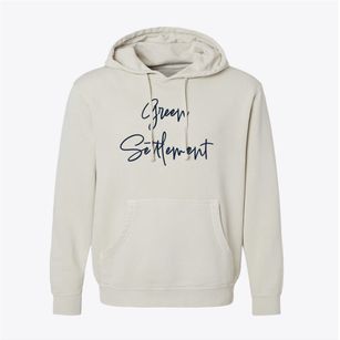 Green Settlement New York Freestyle Pigment-Dyed Hoodie