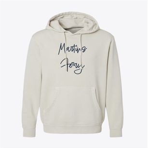 Martins Ferry Ohio Freestyle Pigment-Dyed Hoodie